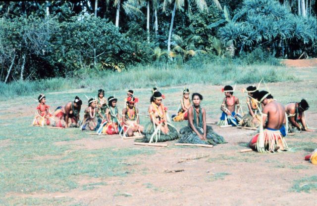 Traditional stick dance Picture