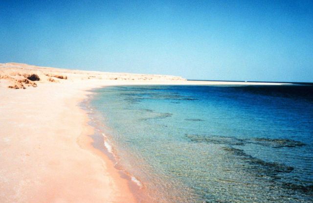 The shoreline at Ras Muhammad National Park Picture