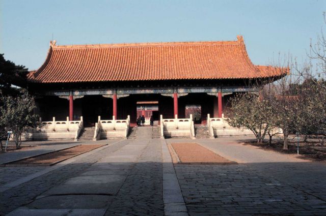 Ming Tombs at Beijing. Picture