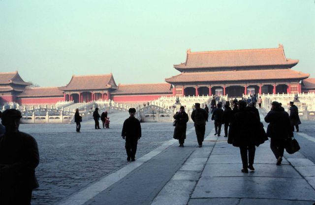 The Forbidden City at Beijing. Picture