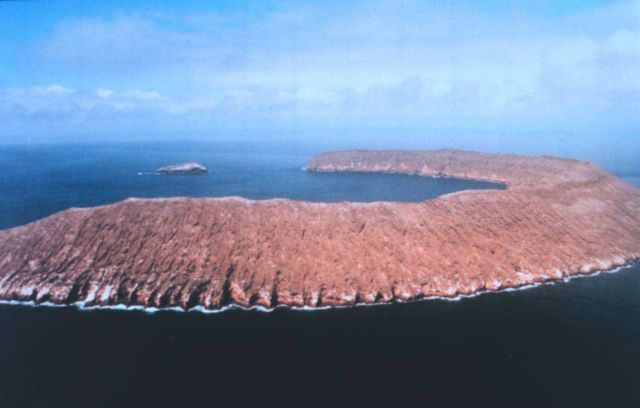 Half rim of volcanic crater Picture