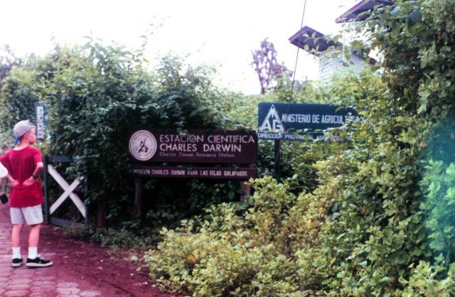 Charles Darwin Scientific Station. Picture