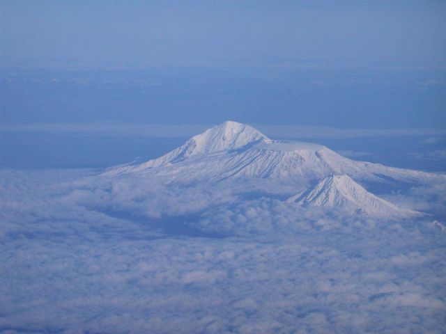 Volcanoes on the Kamchatka Peninsula. Picture