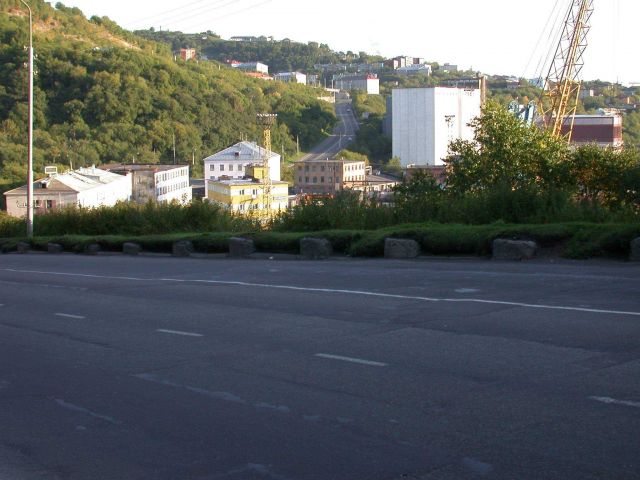 A street scene in Vladivostok. Picture