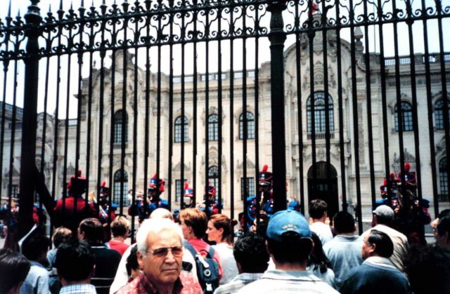 The Presidential Palace at Lima, Peru. Picture