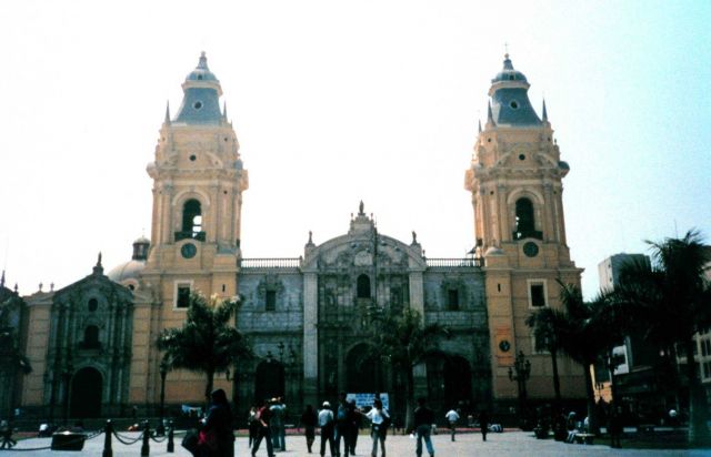 A cathedral in Lima. Picture
