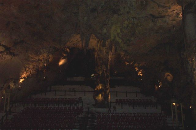 The concert hall at St Picture
