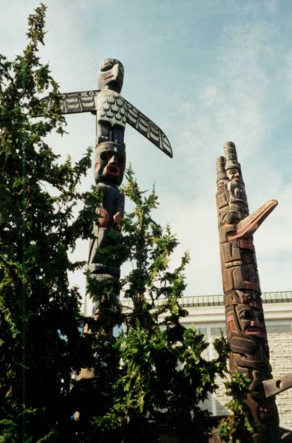 Totem pole. Picture