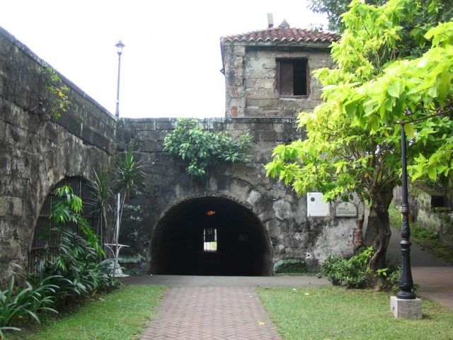 The inner fort of the Intramuros of Manila. Picture