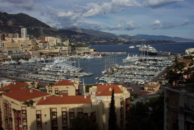 The harbor at Monaco. Picture