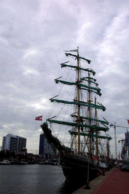 The sailing ship ALEXANDER VON HUMBOLDT. Picture