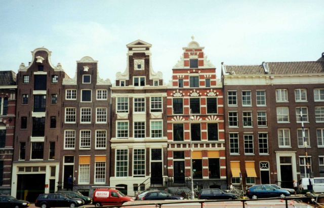 Dutch architecture in Amsterdam Picture