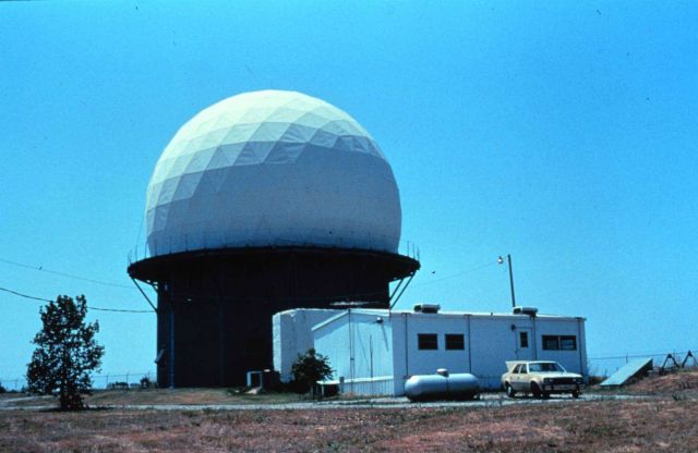 NSSL's second Doppler Weather Radar, 15 miles west of Oklahoma City Picture