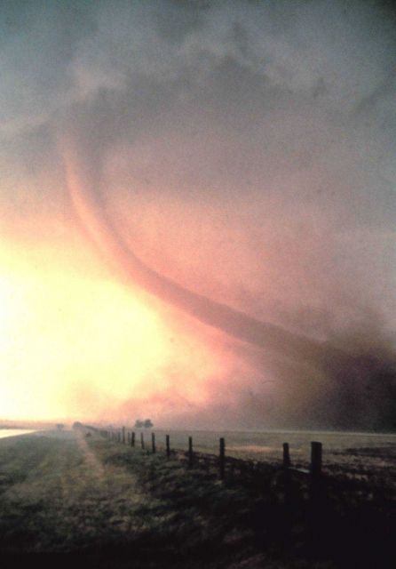 Tornado near end of life - photographed during 