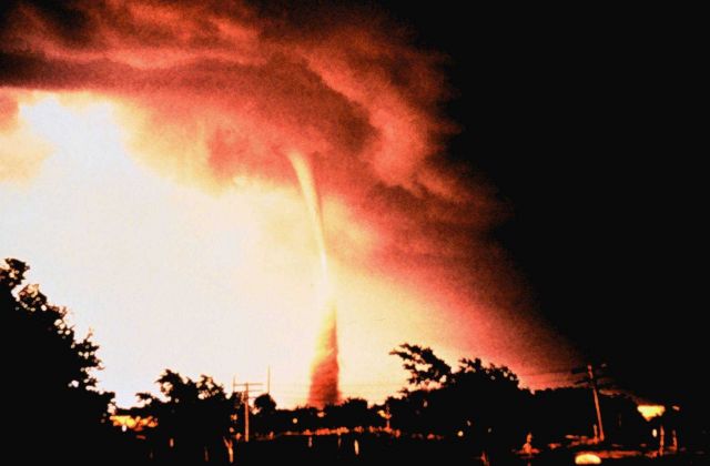 The tornado continues developing Picture