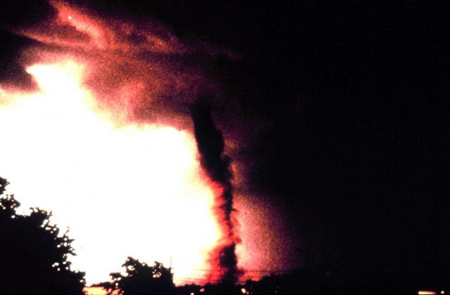 Tornado in mature stage of development Picture