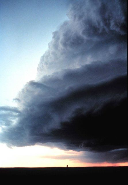 Supercell - often associated with violent weather. Picture