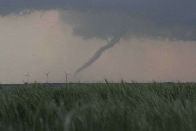 Tornado over the plains Picture