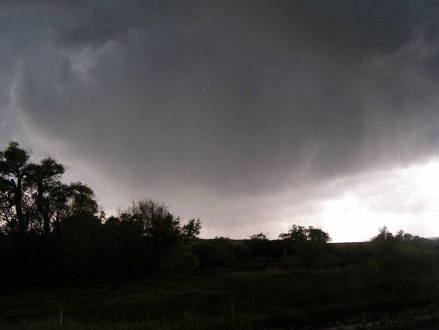 VORTEX2 intercepts a tornado in SE Wyoming on June 5, 2009. Picture