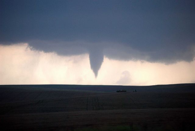 Time series of tornado over the high plains Picture