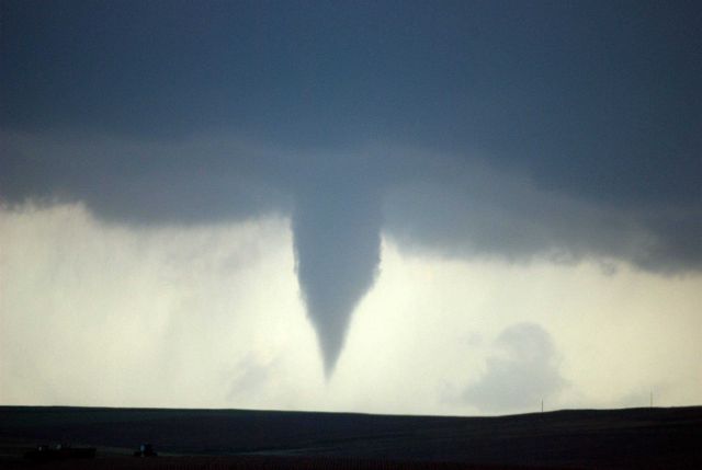 Time series of tornado over the high plains Picture