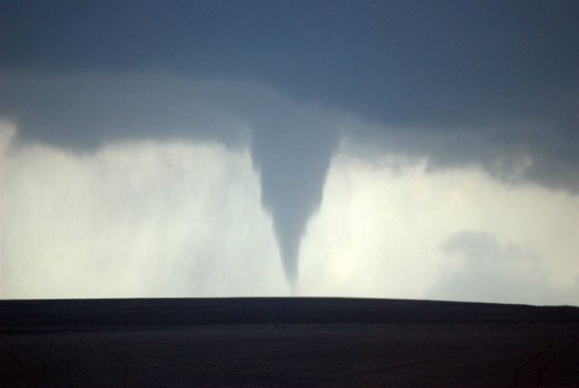 Time series of tornado over the high plains Picture