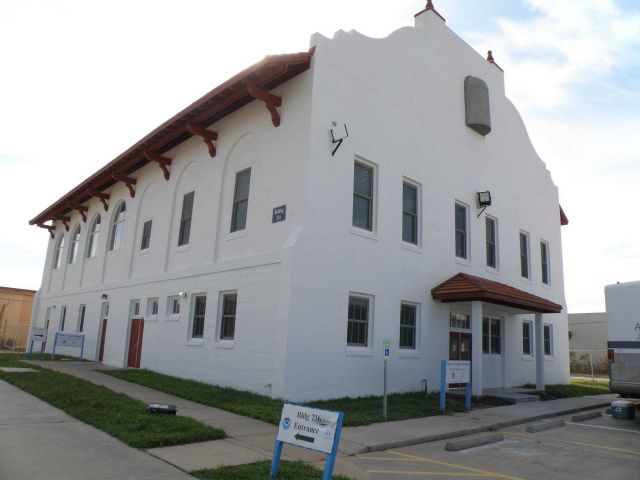 Sanctuary offices received a fresh coat of paint as well as new windows, doors, and roof in the months preceding Hurricane Ike Picture