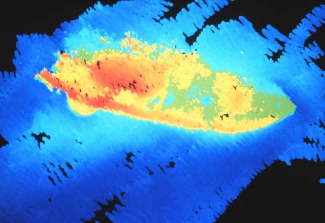 Sonar image of the U Picture