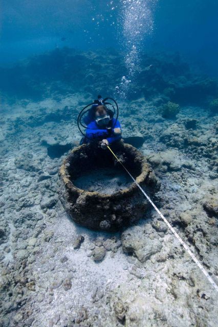 Archaeologist maps the Two Brothers shipwreck site Picture