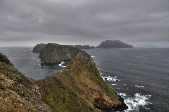 The view from Inspiration Point on Anacapa Island. Picture