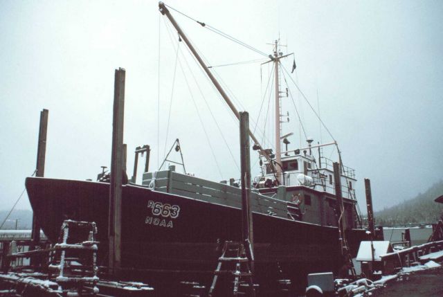 Early snow on the JOHN N Picture