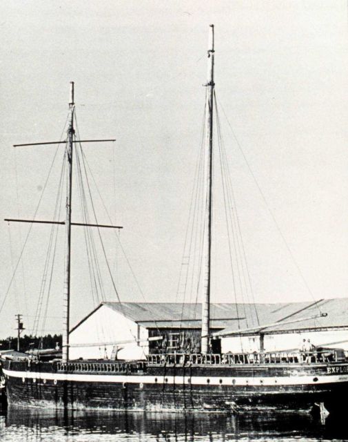 Remains of the Coast and Geodetic Survey Ship EXPLORER Picture