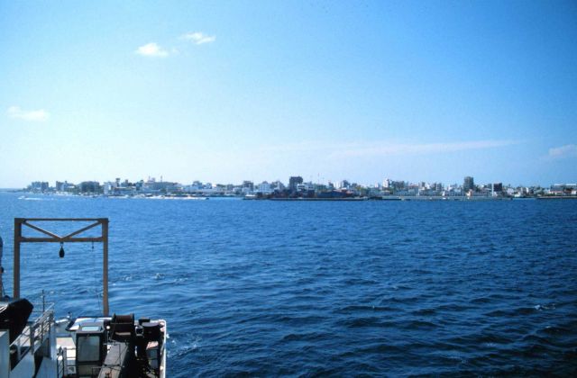 A view of Male, capital of the Maldive Islands as seen from the NOAA Ship RONALD H Picture