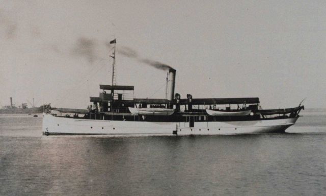 The Coast and Geodetic Survey Ship MARINDUQUE in the Philippine Islands. Picture