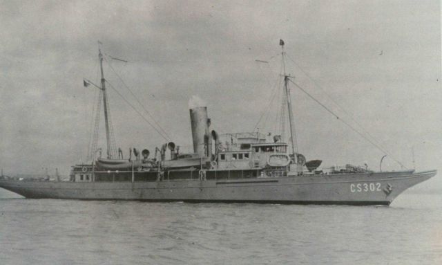 The Coast and Geodetic Survey Ship LYDONIA during World War II. Picture