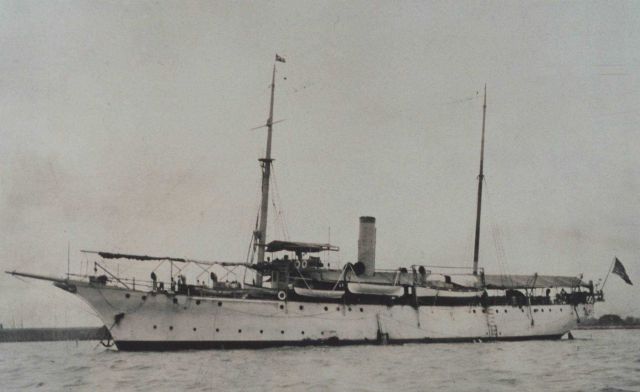 The Coast and Geodetic Survey Ship PATHFINDER in the Philippines in the early 1900's Picture