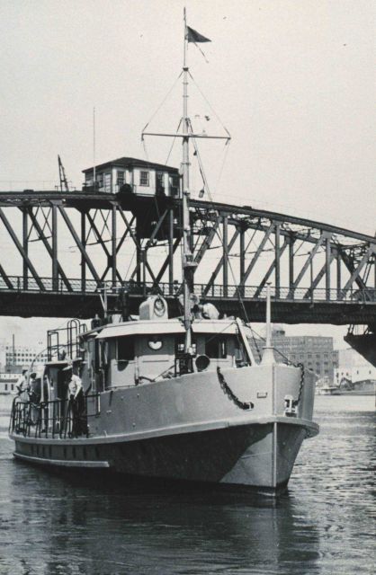 The Coast and Geodetic Survey Ship WESTDAHL at Portland, Oregon. Picture