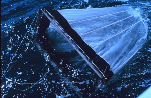 Towed net used to capture plankton Picture
