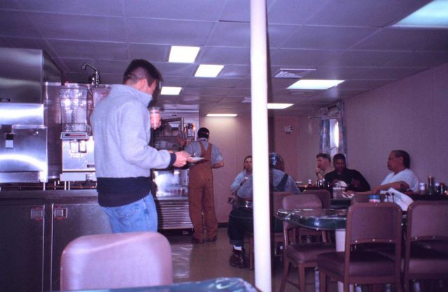The crew mess on the NOAA Ship RONALD H Picture