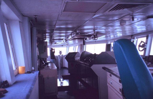 The bridge of the NOAA Ship RONALD H Picture