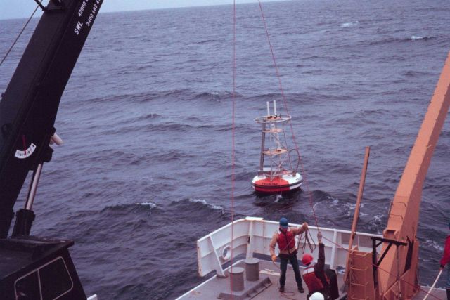 Another successful buoy deployment off the NOAA Ship RONALD H Picture