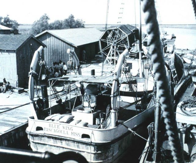 The Fish and Wildlife Service Vessel BLUE WING at Pascagoula, Mississippi. Picture