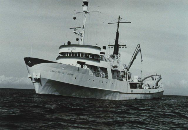 Bureau of Commercial Fisheries Ship DAVID STARR JORDAN - the finished product. Picture