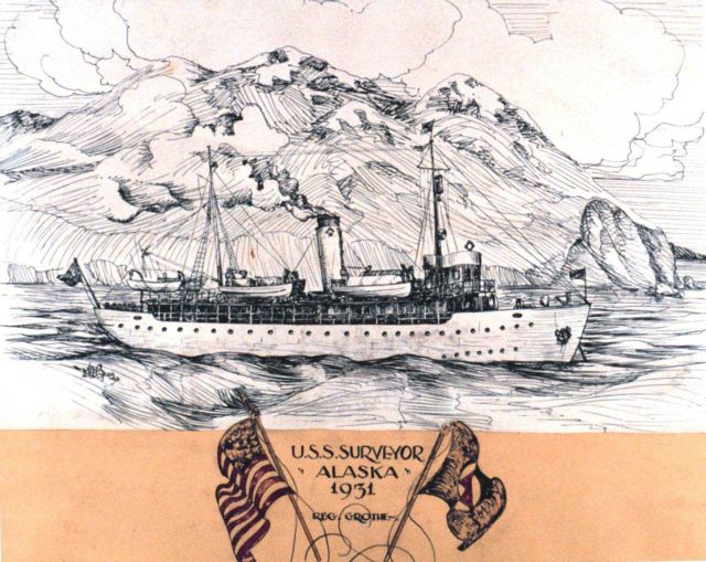 The old SURVEYOR in Alaska in 1931 Picture