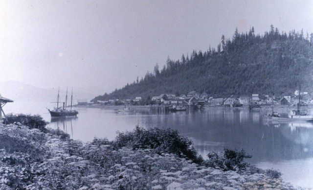 Coast and Geodetic Survey Steamer HASSLER at Fort Wrangell. Picture