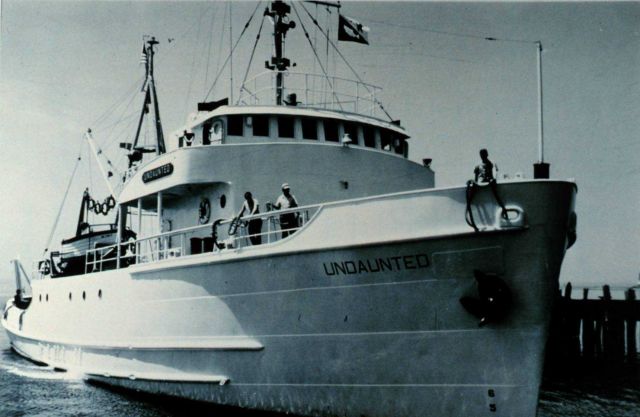 Bureau of Commercial Fisheries Research Vessel UNDAUNTED Picture