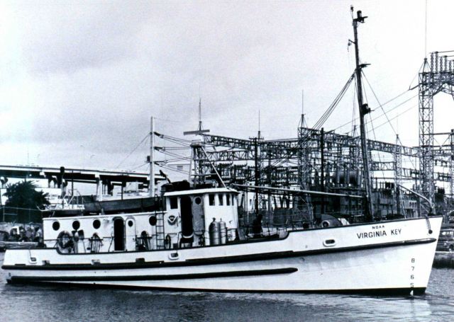 NOAA Auxiliary Research Vessel VIRGINIA KEY ARV80. Picture