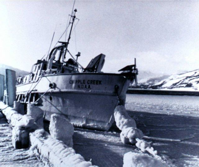 NOAA Fisheries Research Vessel CRIPPLE CREEK, formerly a Bureau of Mines vessel Picture