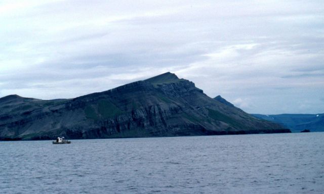Survey launch in Puale Bay. Picture
