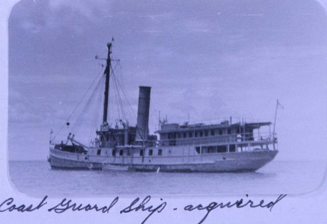 A Philippine Coast Guard vessel acquired for use by the Philippine Coast and Geodetic Survey following World War II. Picture